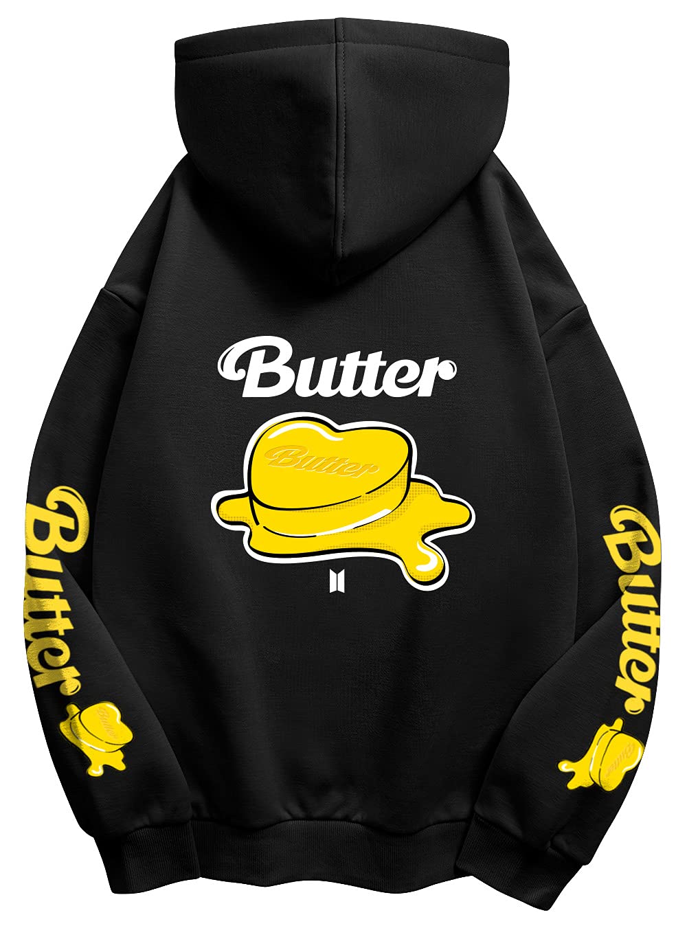 Haizivsk Pop Bts Butter Hoodie Unisex Drop Shoulder Fluff Hooded