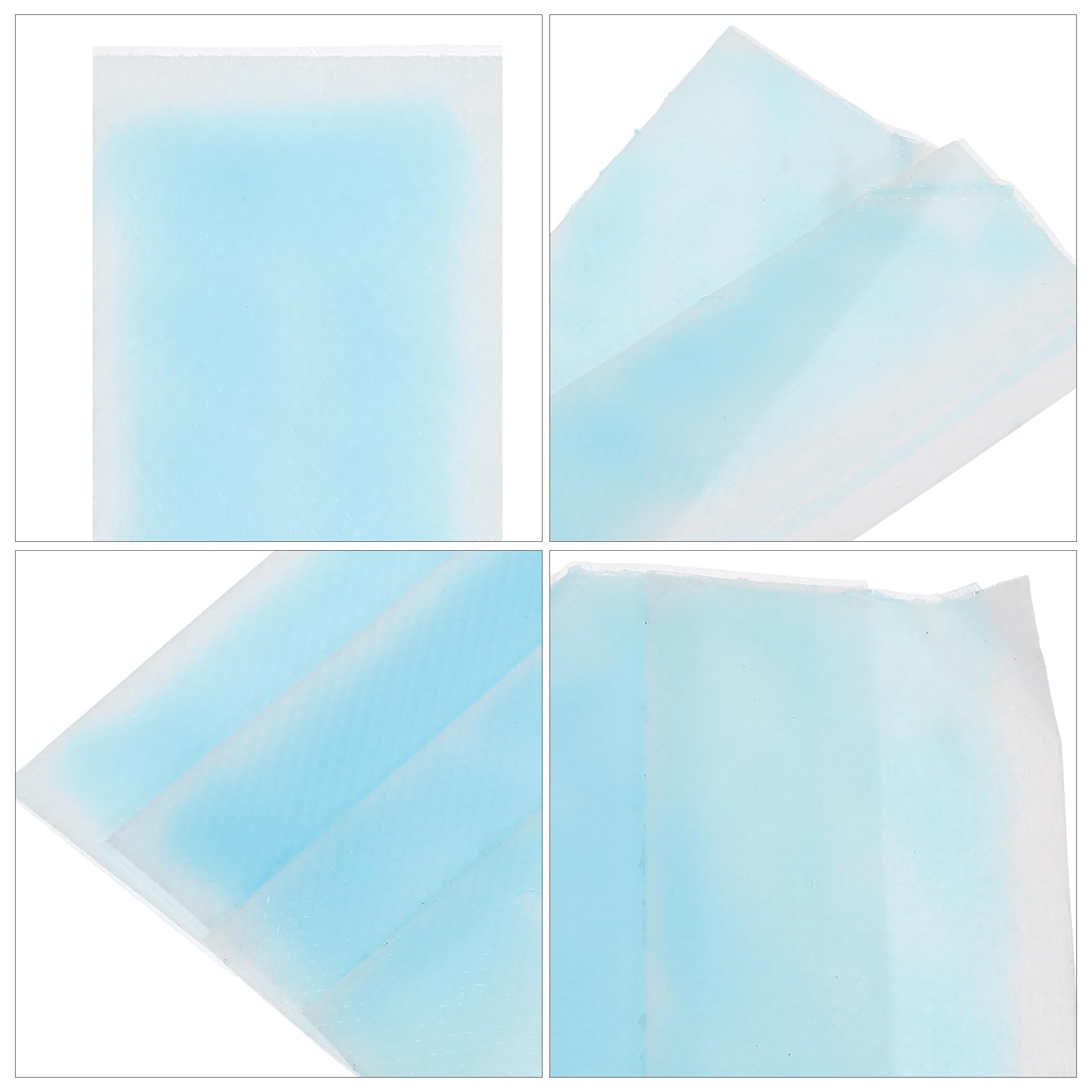 50 Stück Kühlpflaster Für Sommer - Kühlende Gel-Patches Zur Linderung Von Kopfschmerzen, Fieber Und Migräne - Tragbare Kühlpads Für Kinder Und Erwachsene