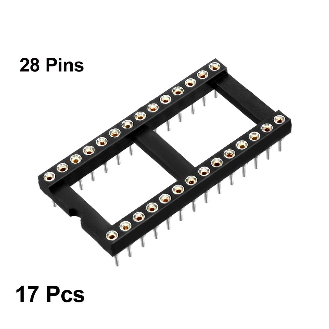 Digi Key Socket Adapter 100-Pack DIP IC Socket Adapters - Breadboard ...
