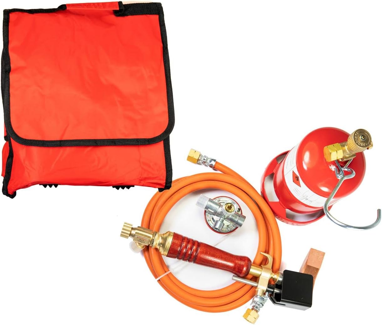 Pro Soft Soldering Set/Soldering kit Complete Bag + Soldering Iron Small Bottle