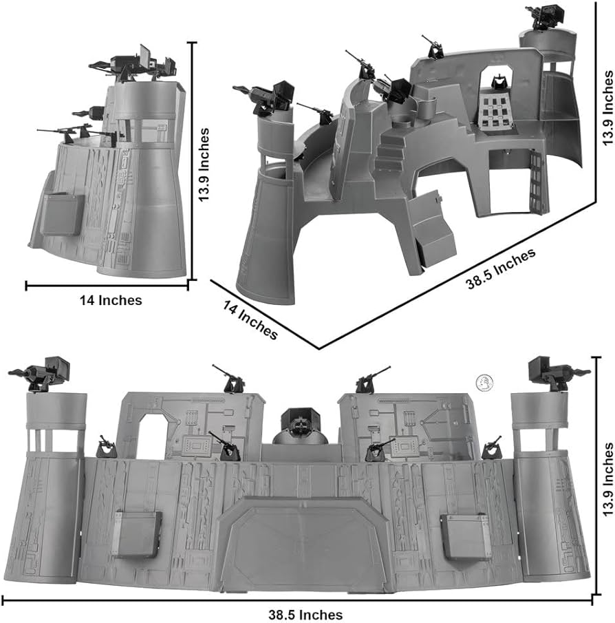 【貴重】 POWER TEAM BATTLE STATION Amazon.com: TimMee Star Attack Battle Station - Action Figure Size