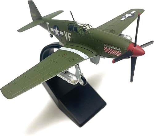 Miniatura 3 de Modelo de avión fundido a troquel P-51 Mustang 172 de América del Norte