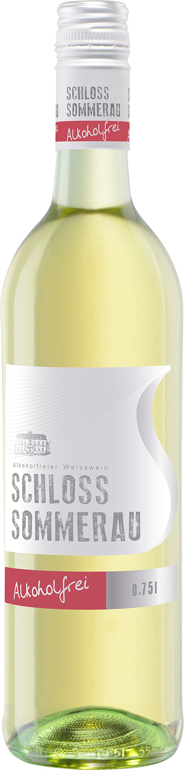 Schloss Sommerau Alkoholfreier Weißwein lieblich (1 x 0.75 l)