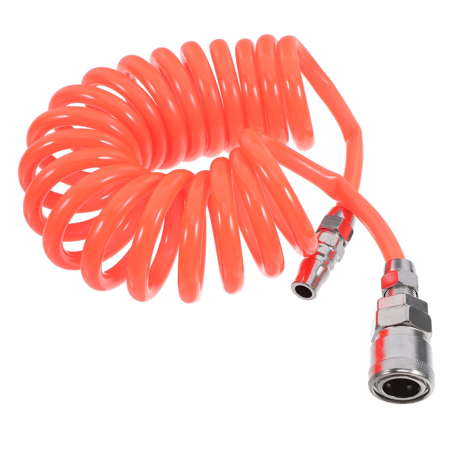 Manguera de aire espiral de poliuretano PU de 3 metros con conector para compresor Cabilock
