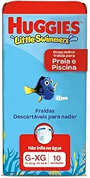 Fralda Huggies Little Swimmers G/XG - 10 Fraldas