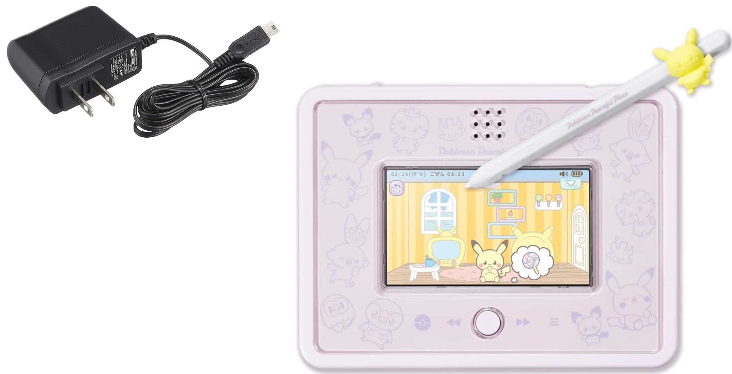 ポケットモンスター ポケモン ポケピース MY PAD (マイパッド)+タカラトミー 玩具専用ACアダプター TYPE5U