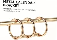 Vista 3 de STOBOK Soporte de calendario de escritorio de 3 piezas, soporte de mesa moderno