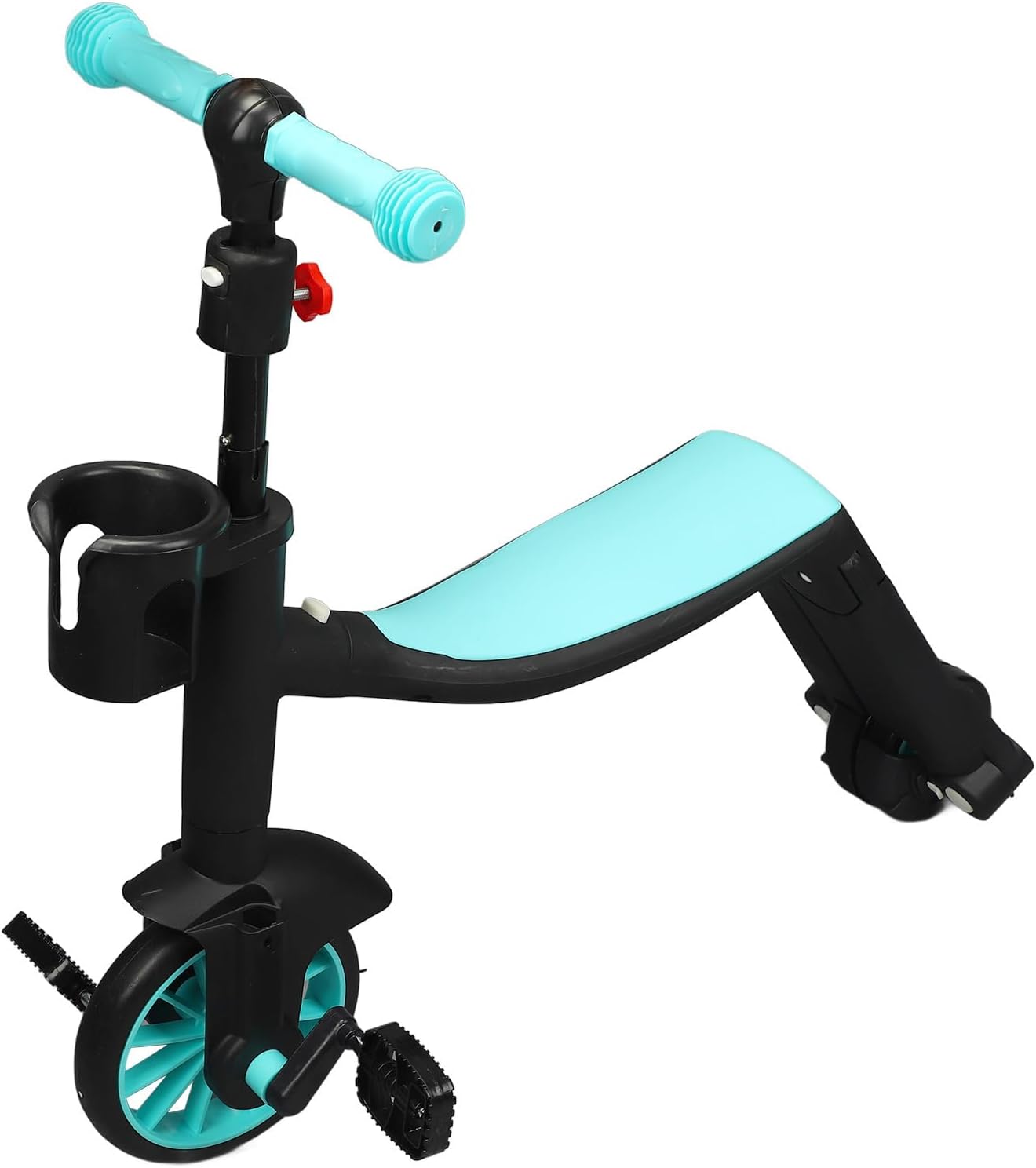 Tricycle Multifunctional Cycling Scooter Toddler Trike with Parent Push Handle for Boys Girls