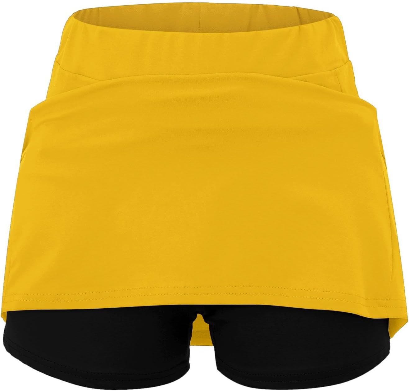 Skorts for Women with Pockets - Lightweight Skirt Athletic Inner Shorts for Running Tennis Golf Workout Sports