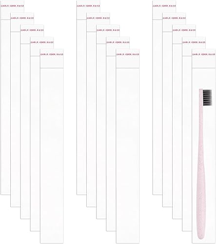 Miniatura 12 de 100 bolsas de sellado de plástico transparente de 3 x 11 pulgadas, bolsas de celofán adhesivas para panadería, dulces, aperitivos, barras