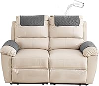 Vista 28 de XMAYODS Funda impermeable para sillón con reposabrazos, fundas antideslizantes para sofá y reposacabezas, fundas para respaldo, fundas para sillón