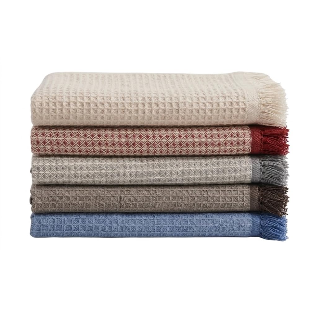 Estoralis Plaidtor Multipurpose Plaid Nest, Cotton, Ecru 170 x 260 cm