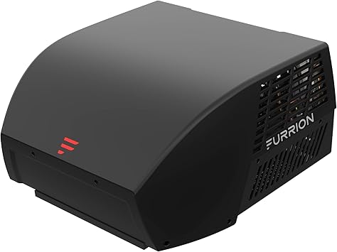 Furrion Chill Cube 18k BTU Variable Speed RV Rooftop Air Conditioner, Black, Ducted, R32 Refrigerant, Quiet High-Efficiency AC with Turbo Cool Mode, Lightweight, AC Unit Only - FACR18VSSA-BL-AM