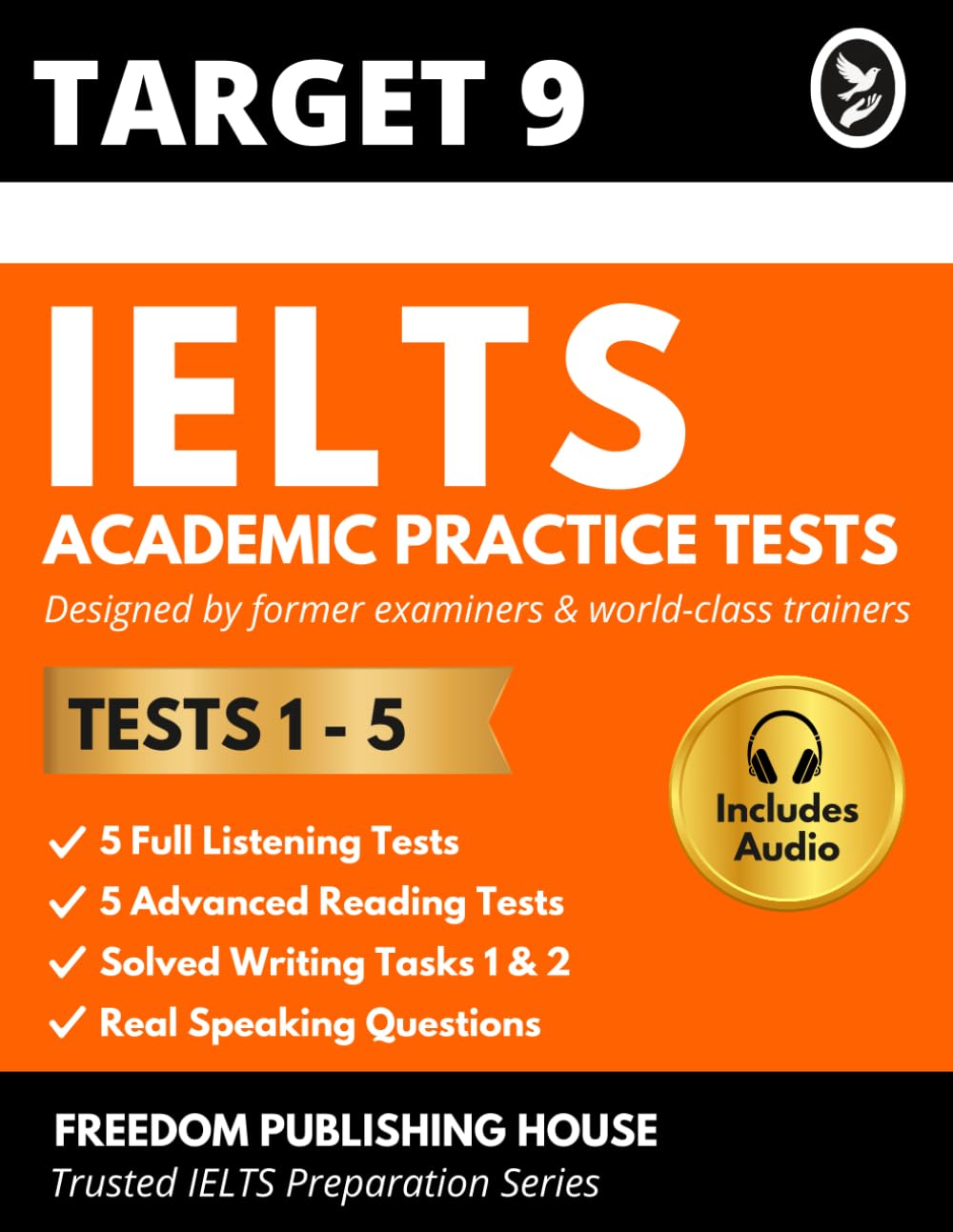 IELTS Academic Practice Tests (2025): Listening | Reading | Writing | Speaking: IELTS Academic Training Books 2025