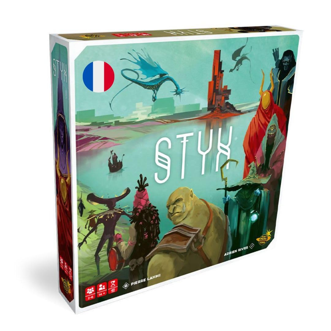 Don't Panic Games | Styx | Jeu de société | À partir de 14 Ans | 2 à 6 Joueurs | 45 Minutes (Édition française)