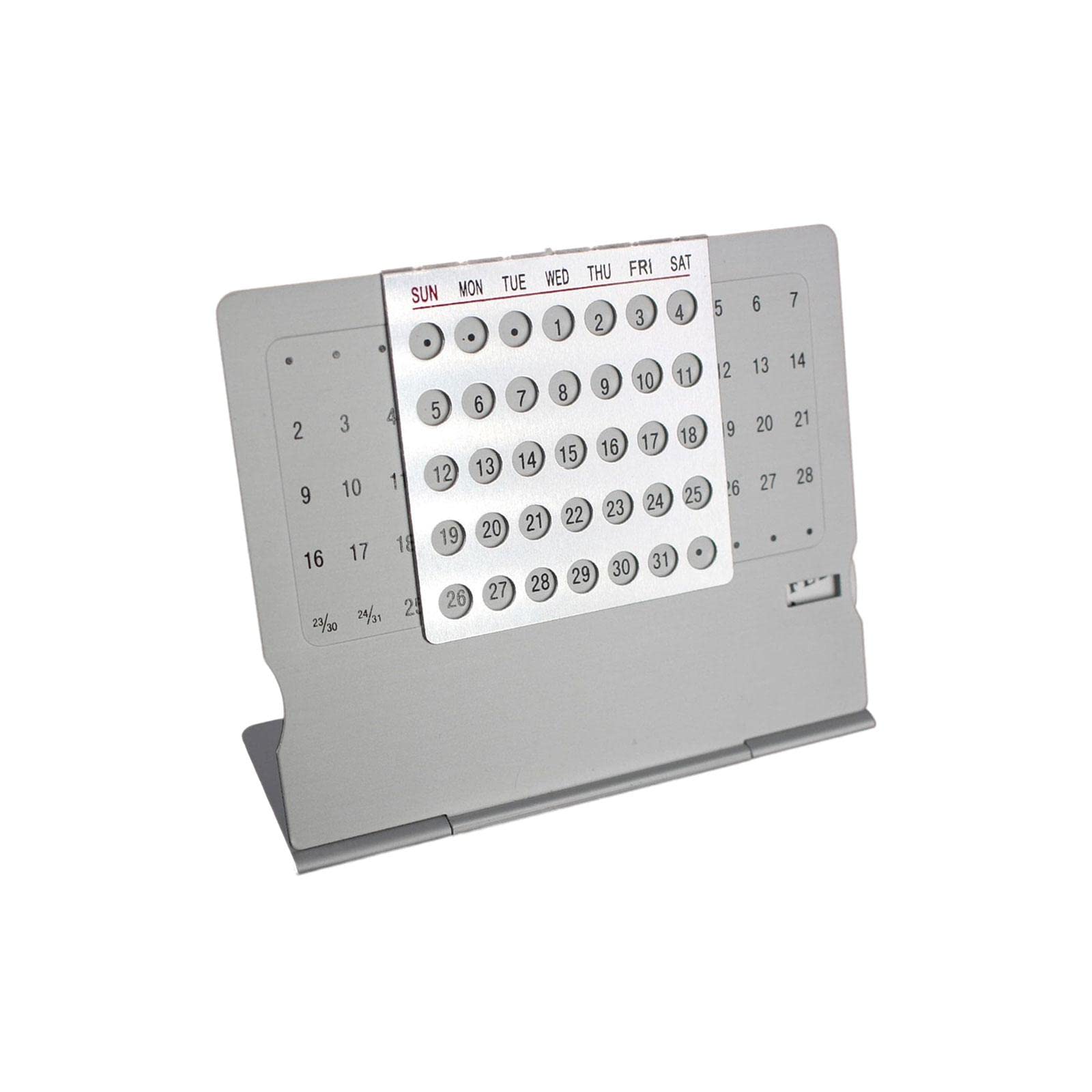 Desk Calendar Use for 100 Years Adjustable Perpetual Calendar for Desktop-Business & Industrial - Office - Office Supplies - Calendars & Planners - Calendars-image-4