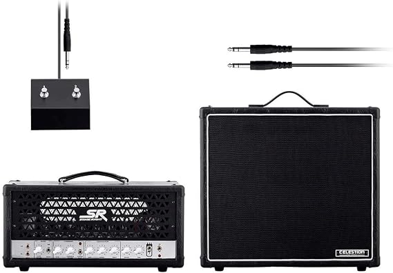Monoprice 1x12 Guitar Stack Tube Amplifier - 30-Watt, With Celestion V30 and Reverb - Stage Right Series