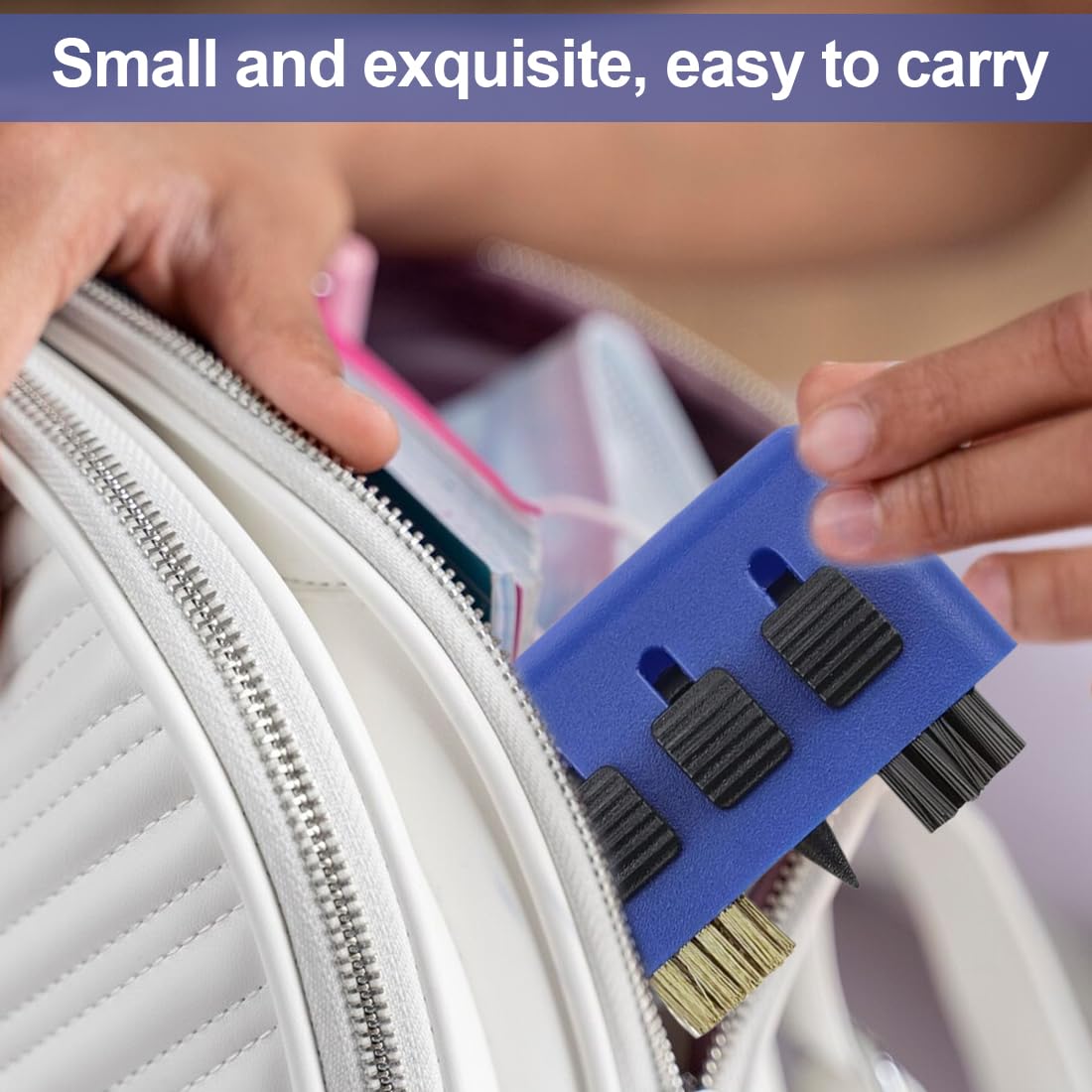 IKOPFLN 3 spazzole 3 in 1 per mazze da golf strumento di pulizia multiuso spazzola per la pulizia delle scanalature delle mazze da golf kit per la pulizia delle scarpe con portachiavi