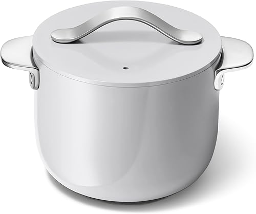Miniatura 8 de Caraway Petite Cooker - Olla con revestimiento cerámico de 2 Qt - Libre de químicos permanentes - Perfecta para arroz, granos o salsas - Azul marino