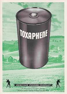 Toxaphene (1951) 14x20 UnFramed Art Print Poster Ready for Framing by Hercules Incorporated