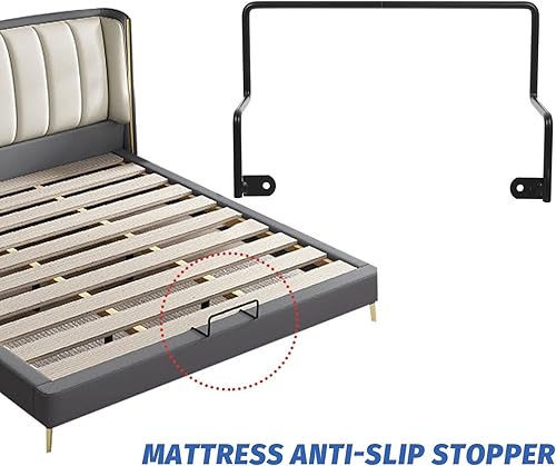 Miniatura 2 de DOITOOL Tapón deslizante de colchón antideslizante para colchón, barra de retención de colchón para marcos de cama de metal