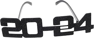 Óculos De Sol Da Moda 2024 Suprimentos Engraçados Para Festas Decorações Para Festas De Ano Acessórios Para Fotos Óculos De Festa Óculos De Ano Óculos De Festa De Ano Adereços De