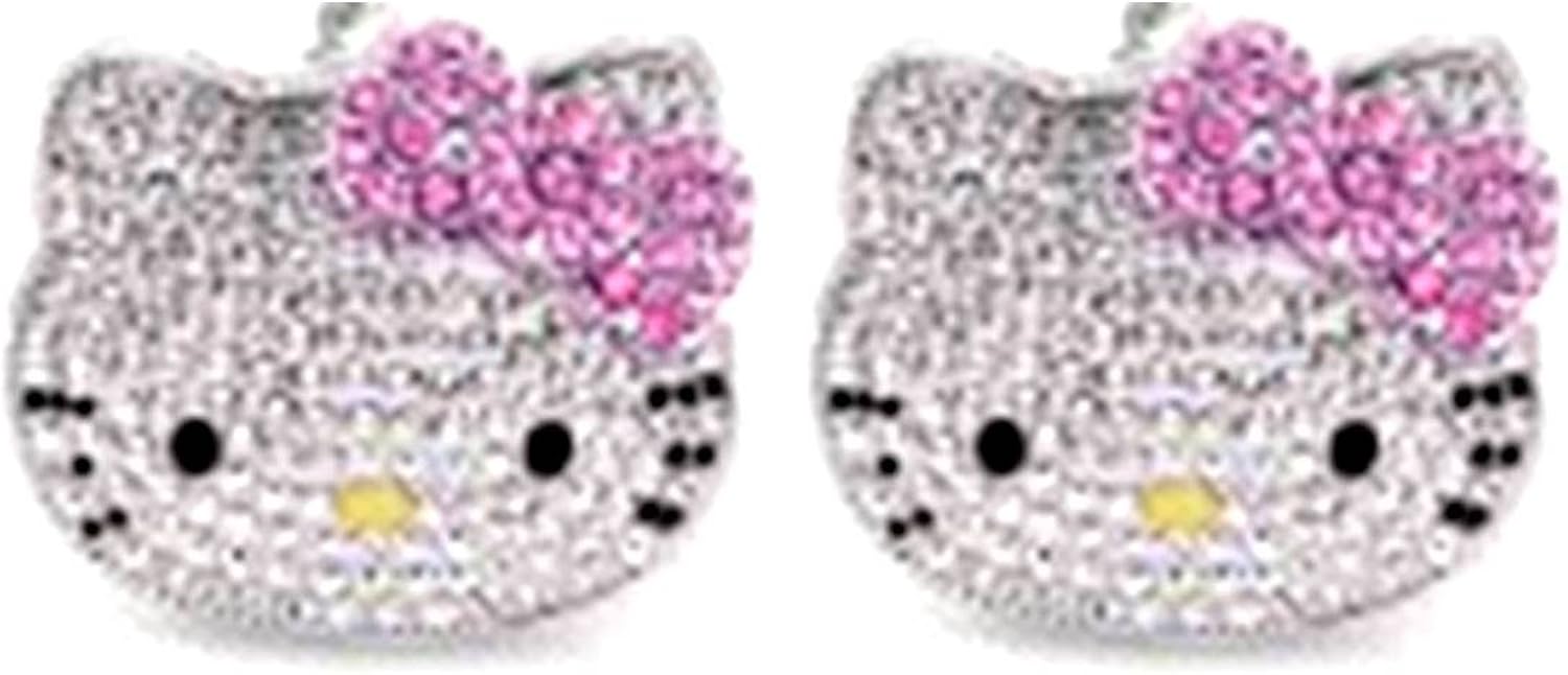 Hello kitty earrings amazon Clearance
