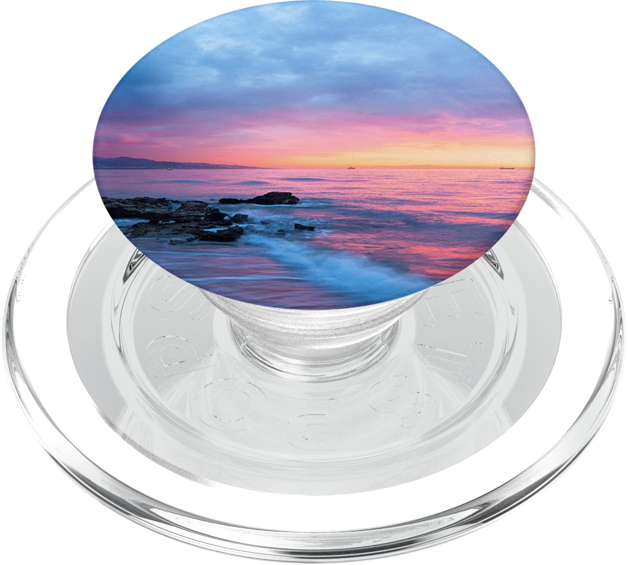 Beach Sea Sunset PopSockets PopGrip for MagSafe