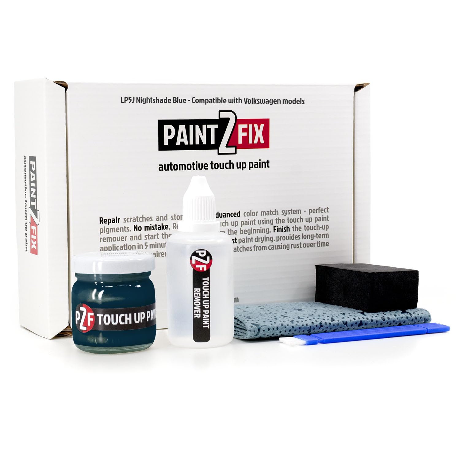 LP5J Nightshade Blue Touch Up Paint Kit for Volkswagen - 0.84 fl oz (25ml)