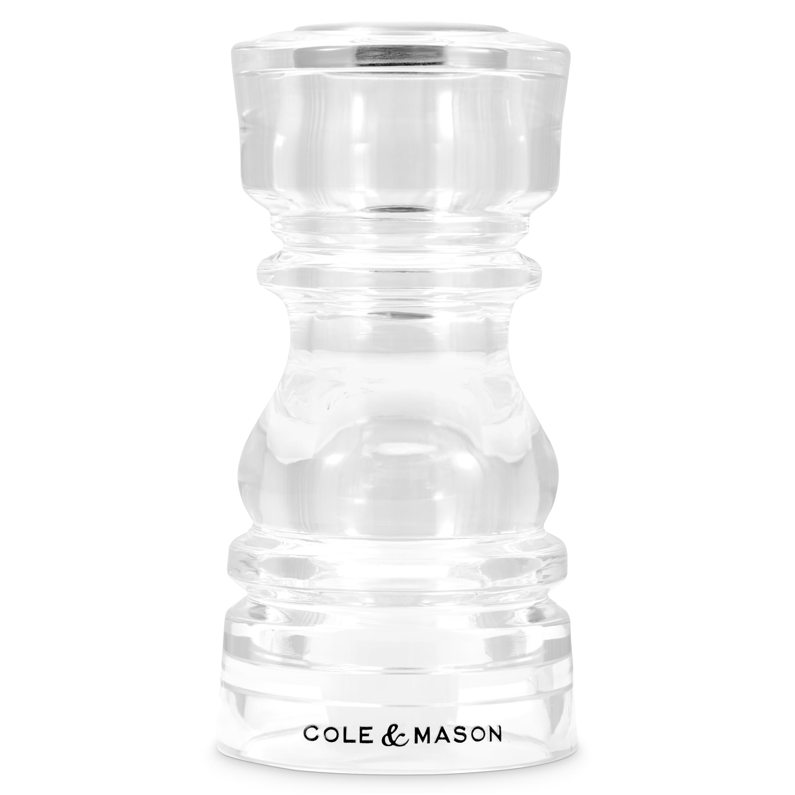 Cole & Mason London Salt and Pepper Shaker,13cm, Shaker for Ground Salt and Ground Pepper, Perfect for Kitchens and Travel