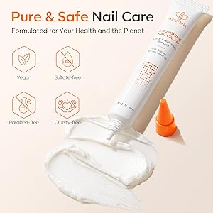 Modelones Nail Polish Remover Cream Non-Acetone Nail Polish Remover Enriched with Beeswax and Castor Oil Hands Spa & Nail Care Remover Cream for Travel Home Salon