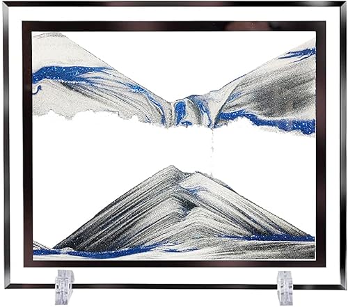 Laenshi Feili - Cuadro artístico de arena en movimiento de mar profundo, dinámico, 4D, paisajes de arena, para oficina, escritorio, decoración