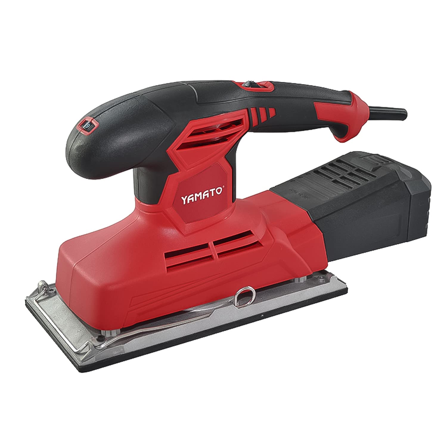 Lijadora Orbital Yamato 300 Watt. Base Aluminio 230x115 mm. 6.000/12.000 R.P.M. Con Velocidad Variable