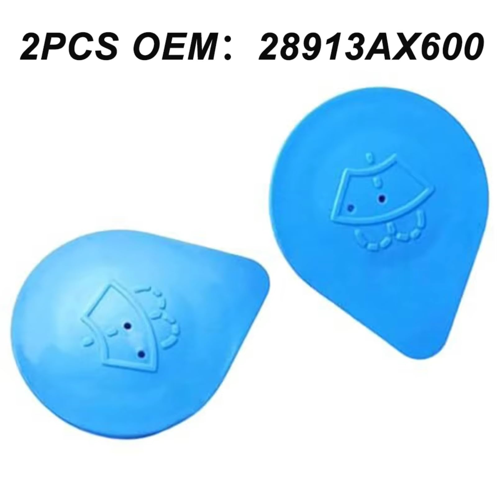 depósito líquido Compatible Con Nissan Para Micra Para Note K12 E11 28913AX600, 2 Tapones Para Depósito De Limpiaparabrisas.