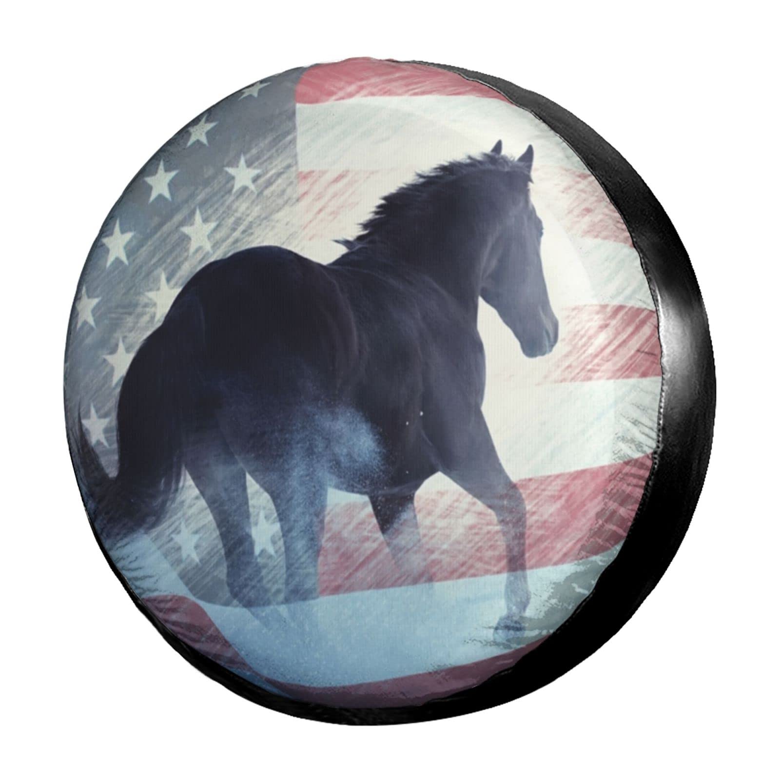 Water Splash Ripple Tire Cover Waterproof Dust-Proof Universal Wheel Camper Spare Tire Cover Fit For Rv Trailer Truck Suv Motorhome Travel Trailer