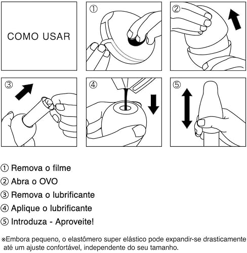 Ovo Mastubador Egg Penis Punheta WAVY Estimulo Sexshop Flexivel Sexo