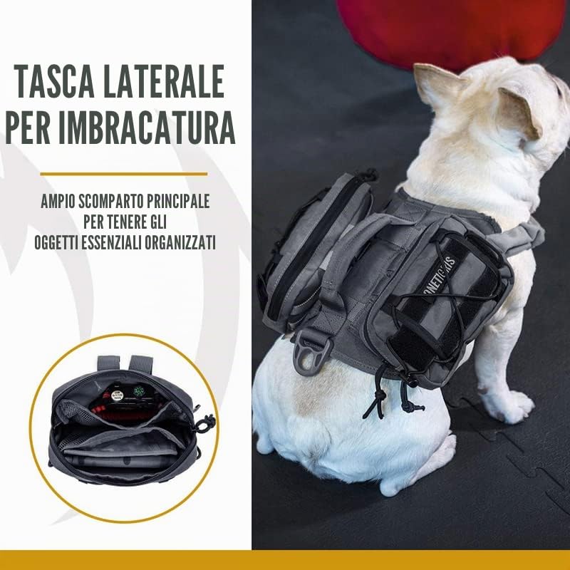 OneTigris edc Push Orizzontale Zackpack per Cani Packaging Multiplo