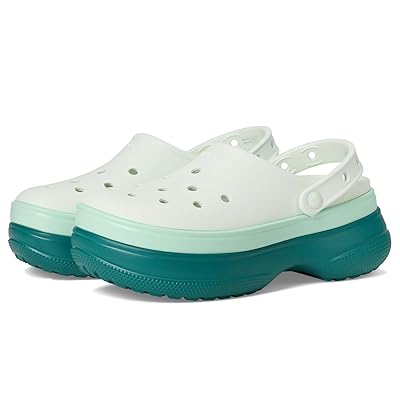 Crocs Classic Stacked Clogs Platform Platform Clog Shoes Hosta