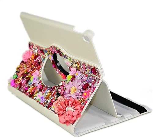 Miniatura 10 de STENES Bling Funda compatible con Samsung Galaxy A9 Plus (2023)  Elegante  3D hecha a mano con corona de cristal de búho nocturno giratorio de 360