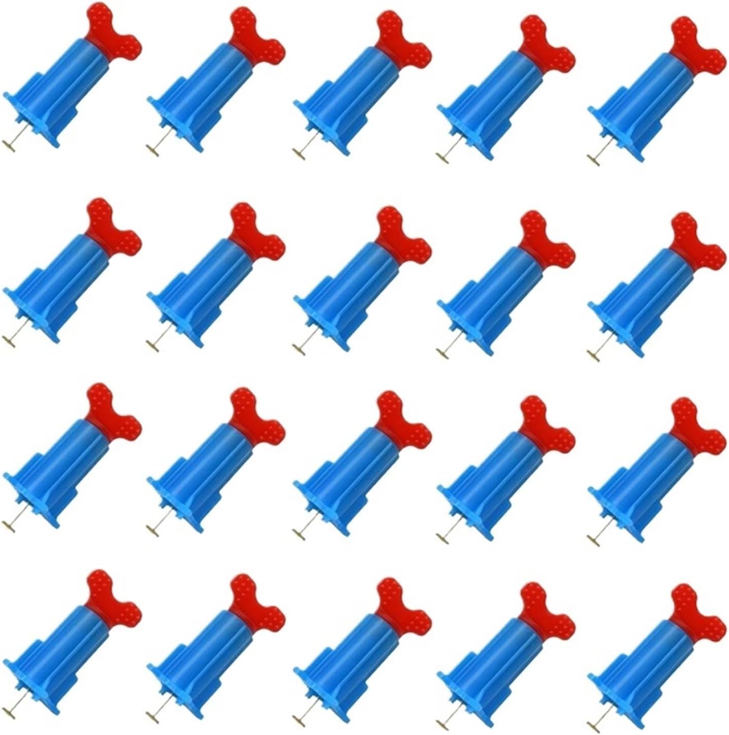 Tile Spacers 40/80/100pcs For Wall Floor Tile Adjustment Tool Set Reusable Leveler Spacer With Internal Screw T-Pin(80pcs)