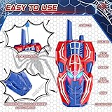 2 Pack Spider Walkie Talkies for Kids with Eye Lights - Outdoor Toys for 3 4 5 6 7 Year Old Boys Girls, Walky Talky Spider Toy for Camping Garden, Boys Girls Christmas Birthday Gifts Presents Age 3-12 - Image 5