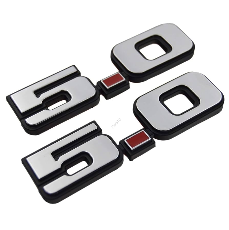 マスタングのエンブレム8点 Amazon | PartsTo 5.0リットル エンジンエンブレム 1979-1993