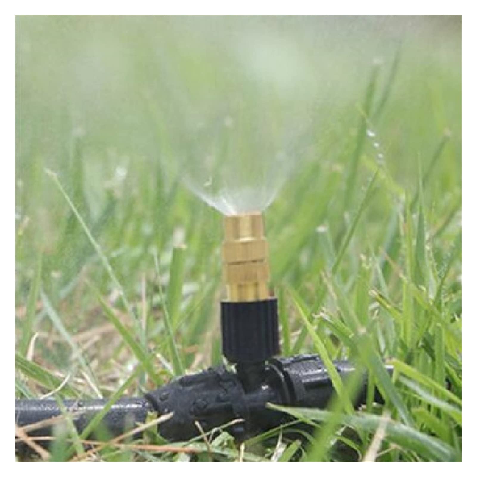 Porteur d'irrigation de jardinage 25pcs / lot Cuivre Rotary Rotary Buse Arrosage automatique Agricole pelouse Garden Irrigation Sprinkler humidification (Color : Purple)