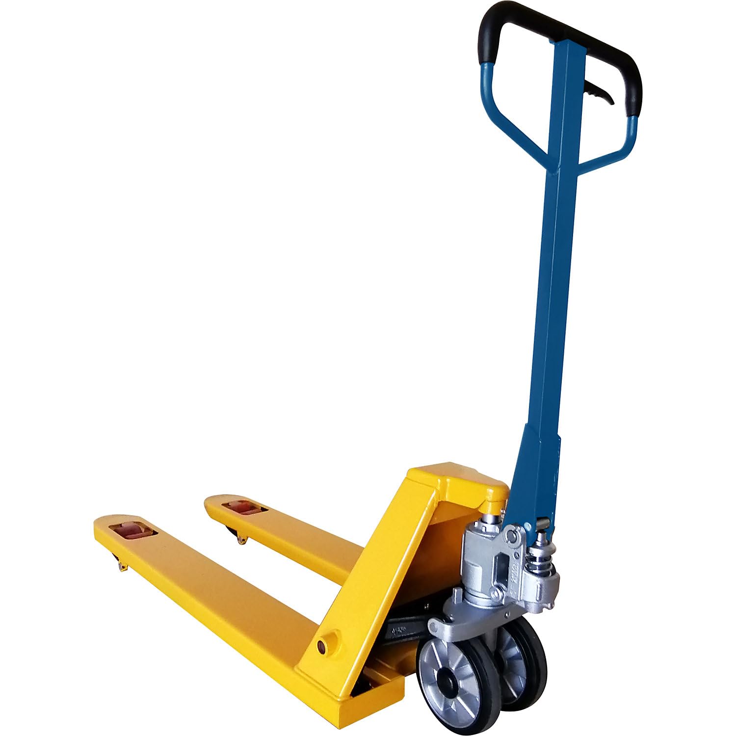 kaiserkraft | Paletthubwagen | Lenkräder Vollgummi, Gabellänge 1150 mm