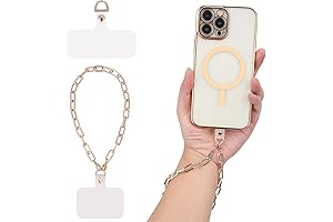 Adjustable Detachable Cell Phone Chain Wristlet Bracelet Lanyard Grip