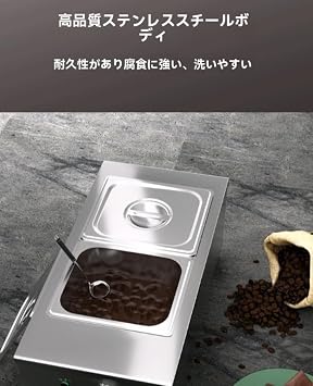 Commercial Chocolate Tempering Machine, Professional 30-85°C Chocolate Melter with 2 Tank Melter, Double Cylinder Knob Control