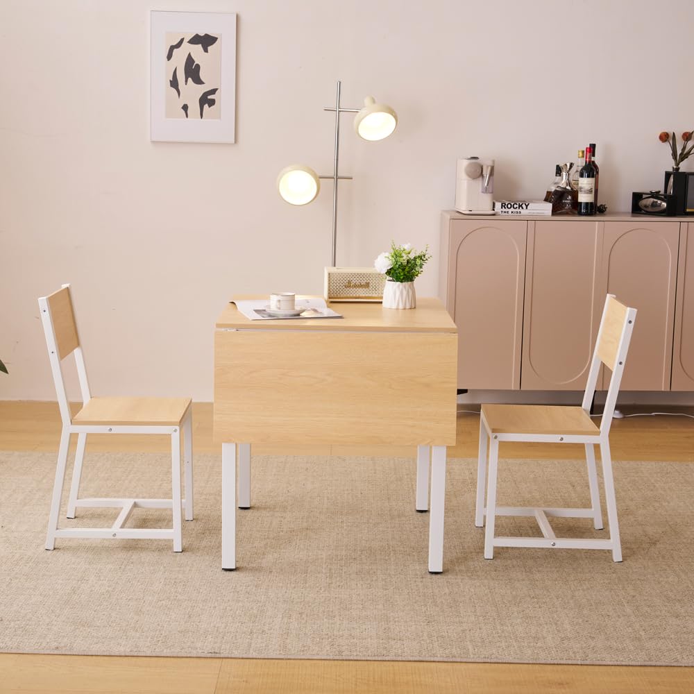 【ナチュラル】ダイニングセット 3点 ダイニング3点セット 2人掛け 無垢材 Amazon｜【ナチュラル】 ダイニングセット 3点 ダイニング3点