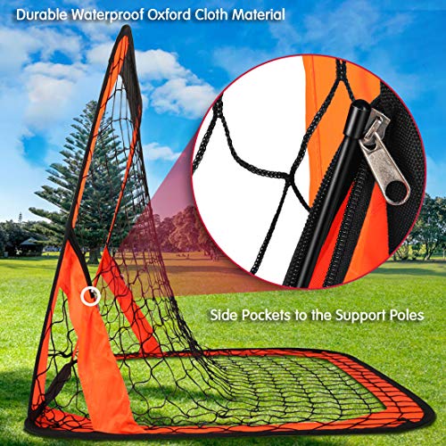Bayinbulak Pop Up Soccer Goal Portable Soccer Net For Backyard Training, 1 Pack #TOP5