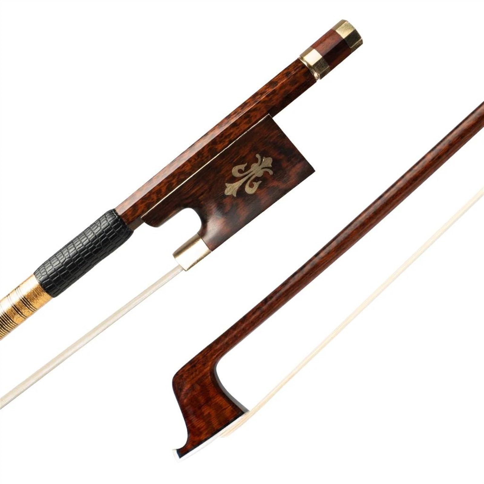 TSTS Geigenbogen voller Größe 4/4 Violinbogen Ausgewählter Bogen Gerader Bogenstab Rosshaar Exquisiter Dekorationsbogen (Color : 147)