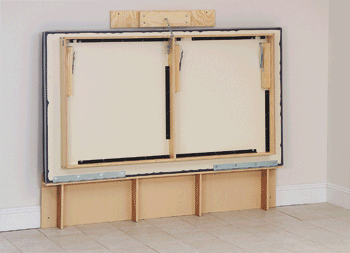 Wall mtd mat Platform 4’x7′ CLINTON Classic Wood MAT Platforms for Physical Therapy – Exercise Equipment – Fitness Item# 243-47